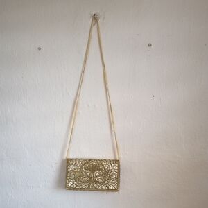 La Regale Ltd Elegant Gold Clutch Bag